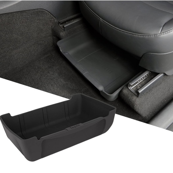 Topfit | Tesla Under Seater Storage Box Rubber Organizer Tray